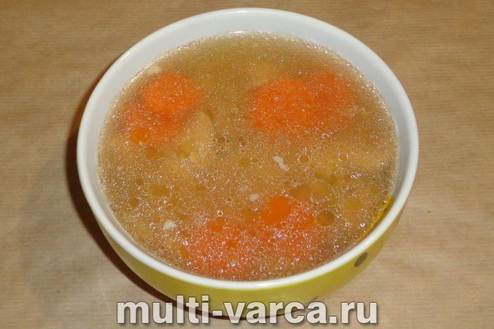 Холодець із курки та індички в мультиварці