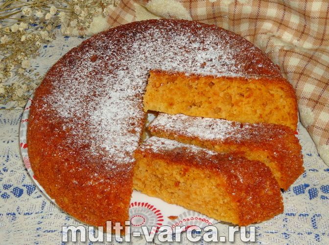 Кекс із варенням у мультиварці