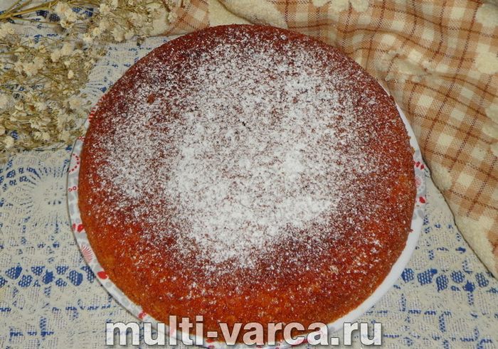 Кекс із варенням у мультиварці