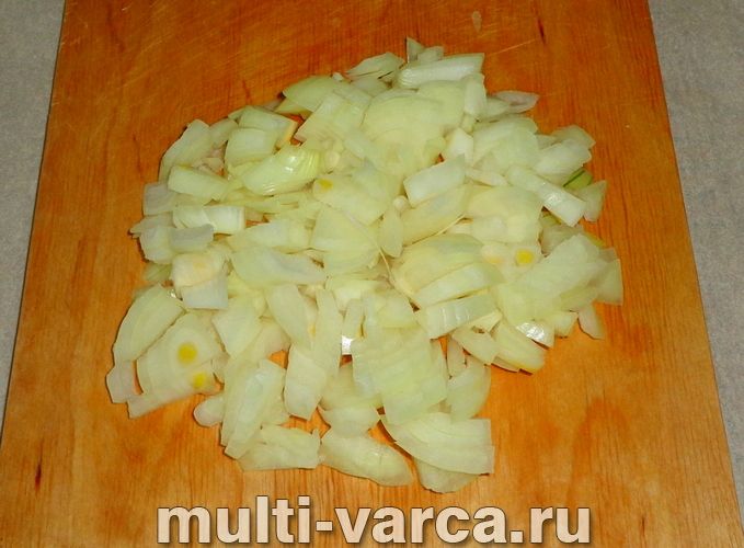 Курячий рулет з овочами в духовці