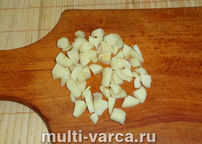 Курка у власному соку з часником