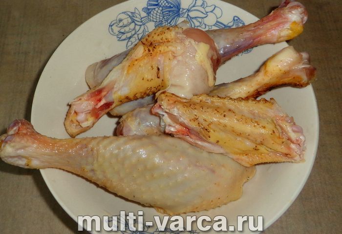 Курка в молоці в мультиварці