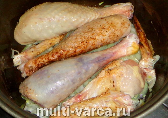 Курка в молоці в мультиварці