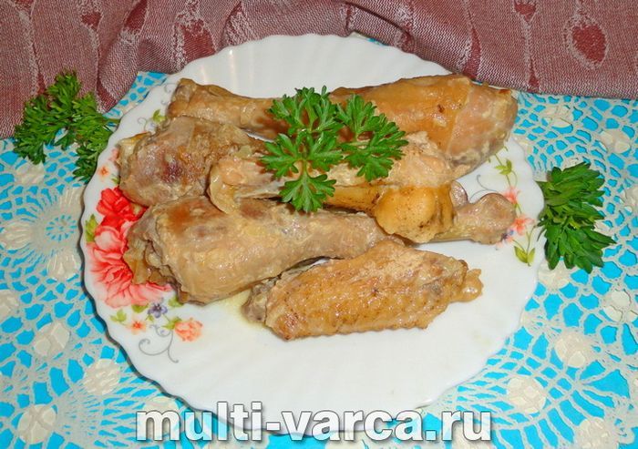 Курка в молоці в мультиварці