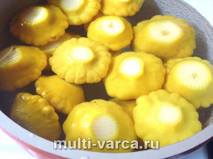 Мариновані патисони на зиму