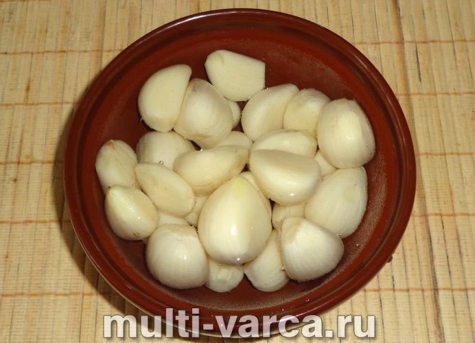 Маринований часник на зиму
