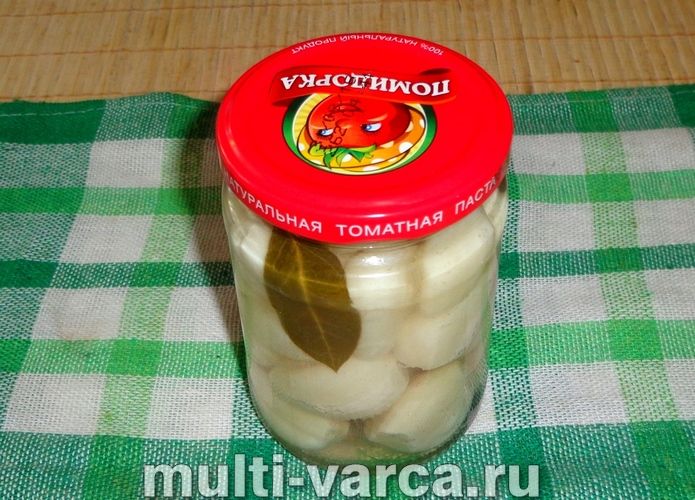 Маринований часник на зиму
