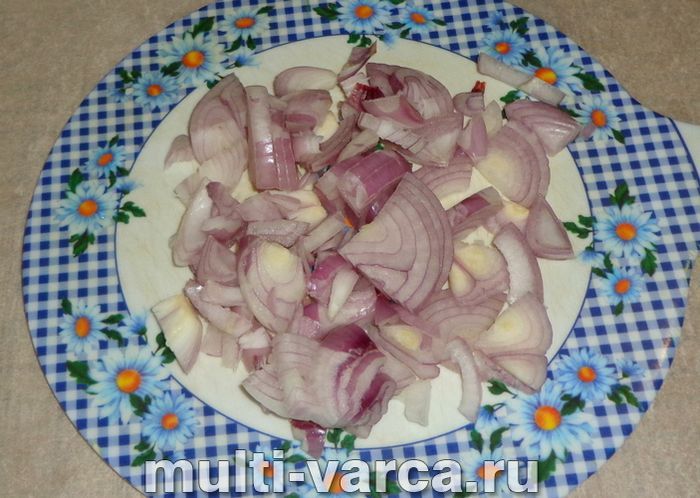 Морський окунь у мультиварці