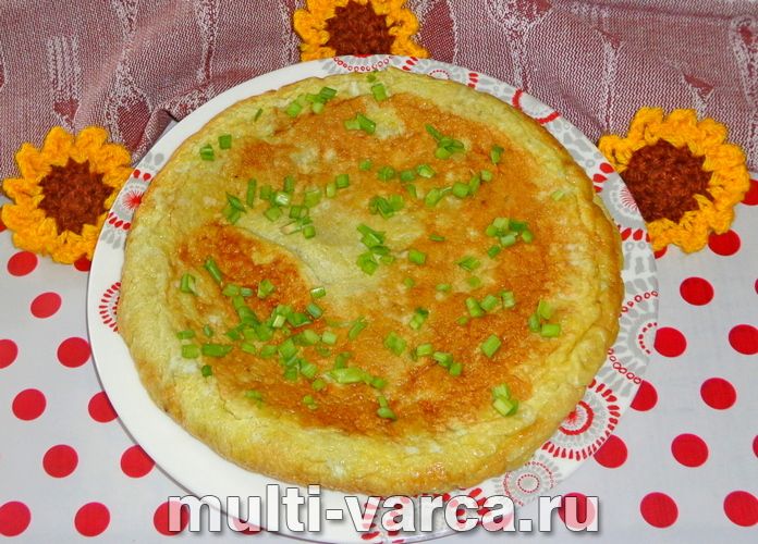 Омлет на сметані в мультиварці