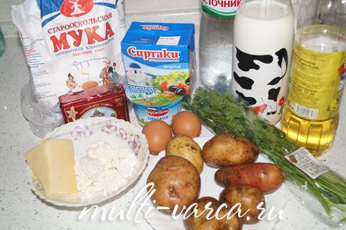 Паланчинки - млинці з картоплею, сиром і бринзою