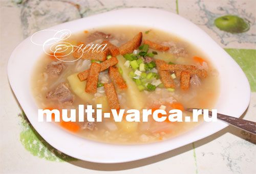 Селянський суп у мультиварці