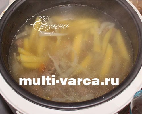 Селянський суп у мультиварці