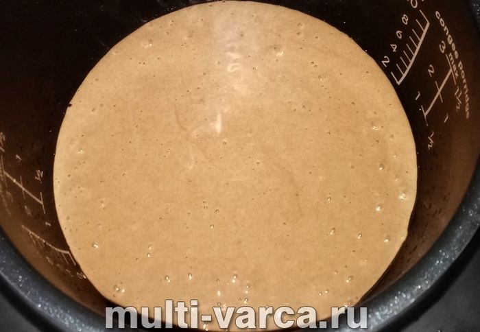 Шоколадний бісквіт на кефірі