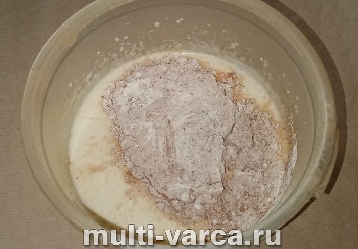 Шоколадний бісквіт на кефірі