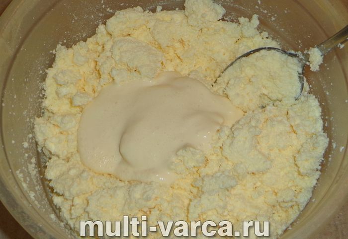 Сирна запіканка з апельсинами в мультиварці