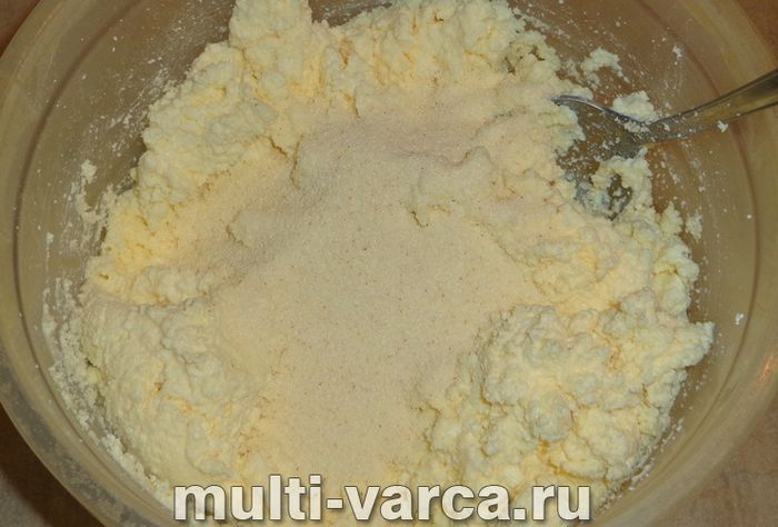 Сирна запіканка з апельсинами в мультиварці