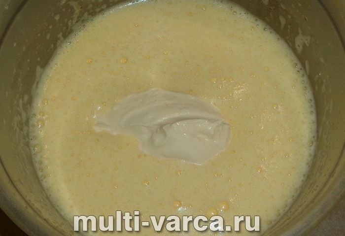 Сирна запіканка з макаронами в мультиварці