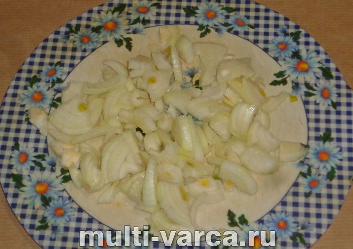 Скумбрія з овочами