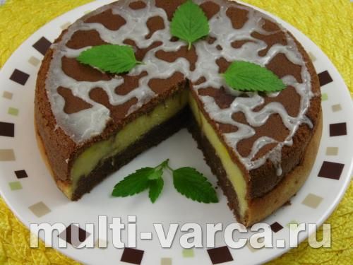 Смачний шоколадно-гарбузовий пиріг