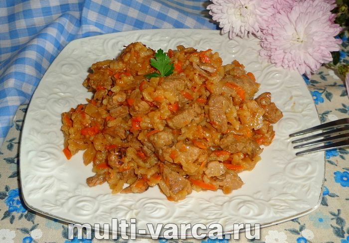 Солянка з рисом у мультиварці