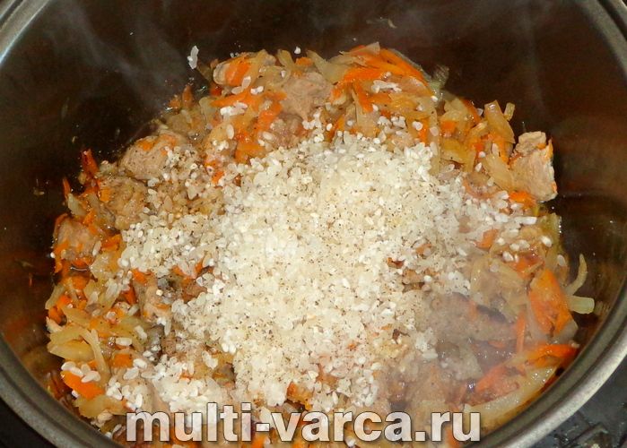 Солянка з рисом у мультиварці