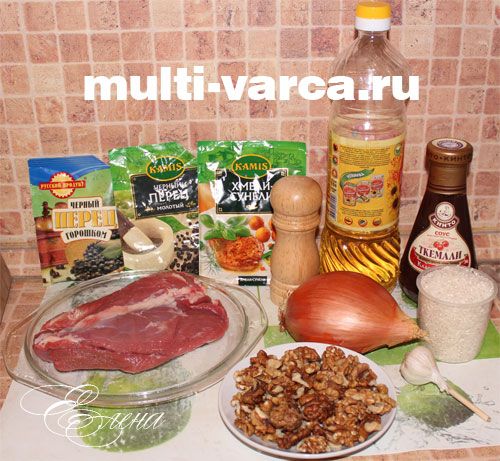 Суп харчо в мультиварці