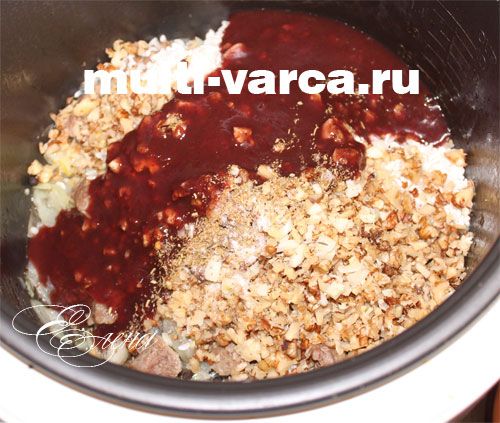 Суп харчо в мультиварці