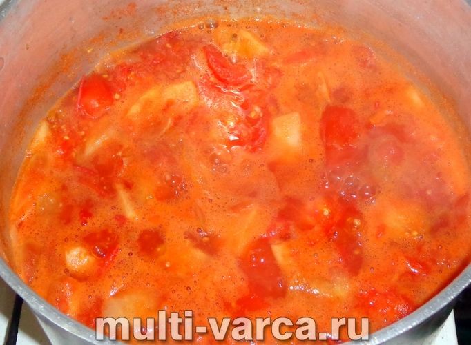 Томатний кетчуп із яблуками на зиму