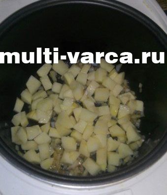 Тушковані овочі під сметанним соусом