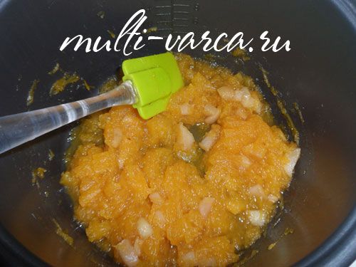 Варення з гарбуза в мультиварці