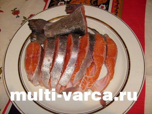 Вуха з форелі в мультиварці по-фінськи