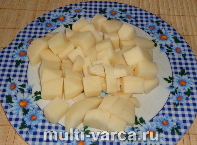 Запечена курка з кабачком і картоплею