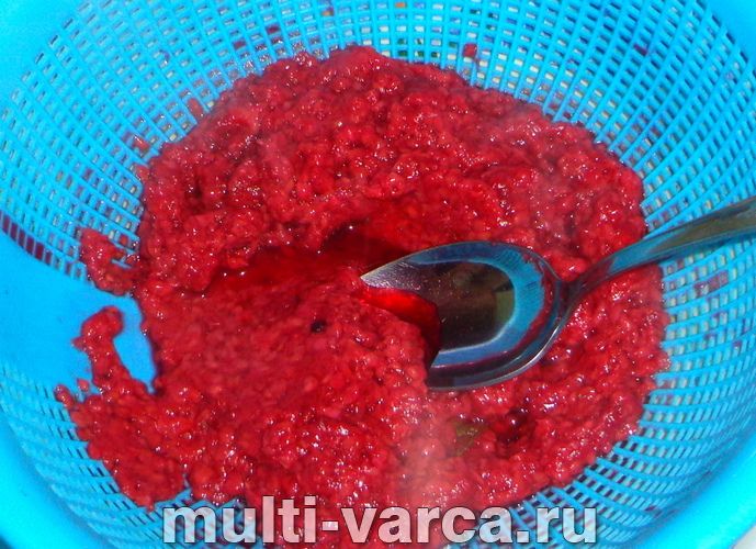 Желе з малини в мультиварці