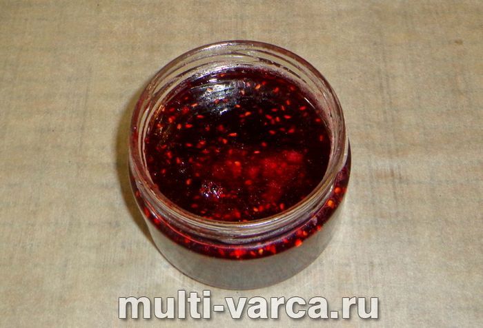 Желе з малини в мультиварці