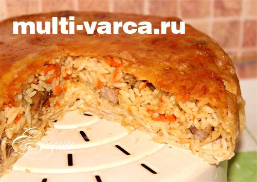 Азербайджанський шах-плов зі свининою