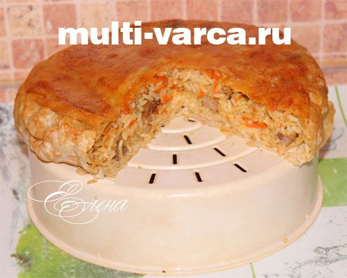 Азербайджанський шах-плов зі свининою