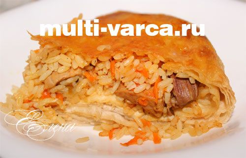 Азербайджанський шах-плов зі свининою