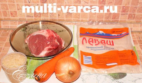 Азербайджанський шах-плов зі свининою