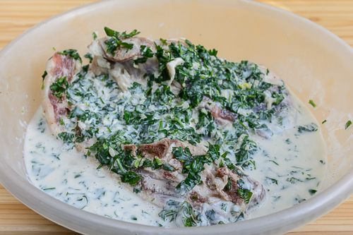 Баранина, запечена у фользі в мультиварці