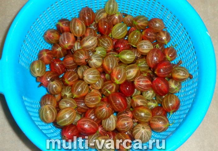 Джем із аґрусу з лимоном і корицею на зиму