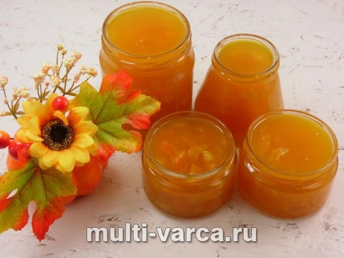 Джем із гарбуза та кураги