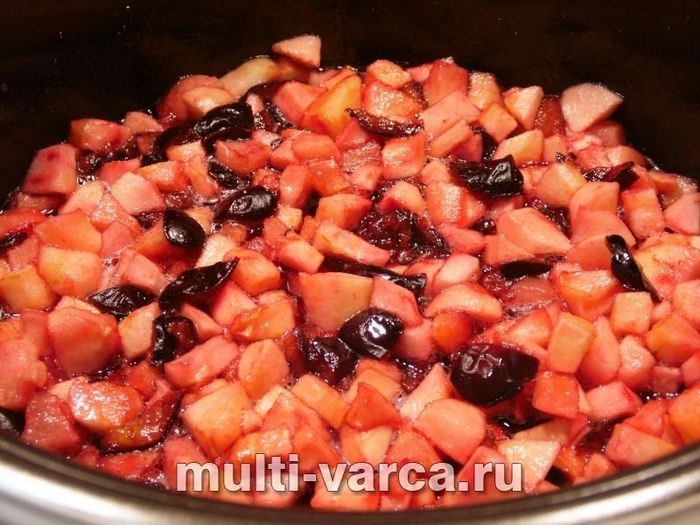 Джем із яблук і терну