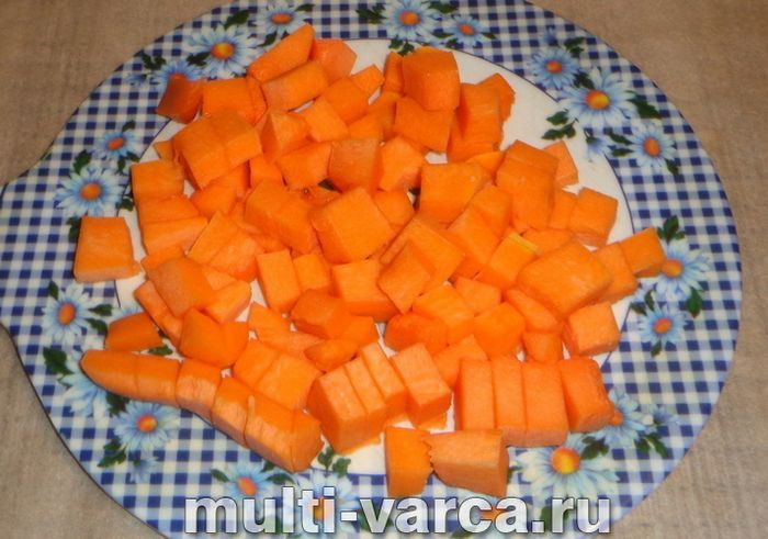 Гарбузово-кукурудзяна каша в мультиварці