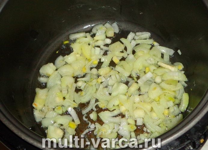 Гречка з копченостями в мультиварці
