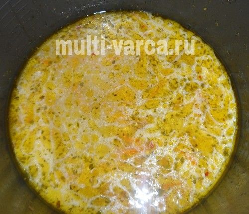 Грибний суп по-польськи в мультиварці