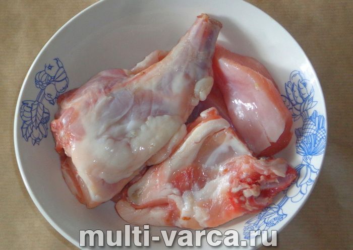 Кролик із рисом