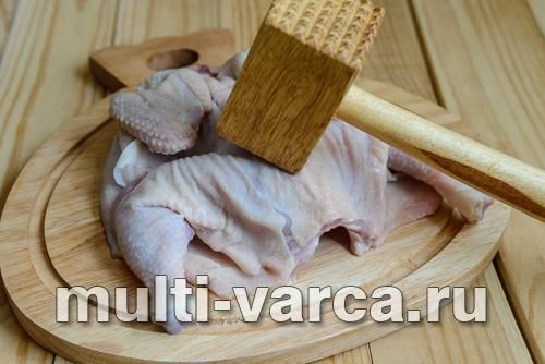 Курча табака в аерогрилі