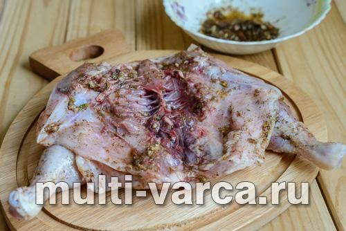 Курча табака в аерогрилі