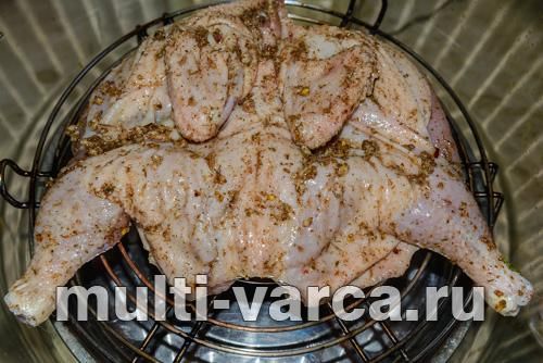 Курча табака в аерогрилі