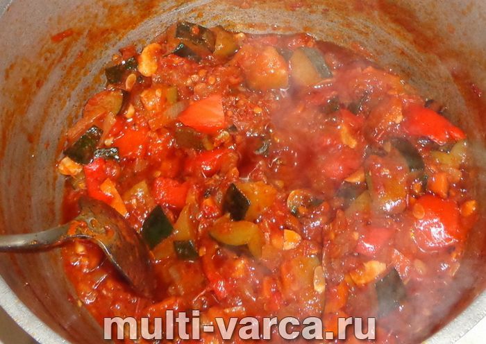 Лечо з кабачків на зиму